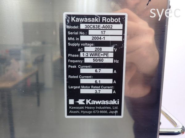 Kawasaki CONTROLLER 30C63E-A002 - Image 6