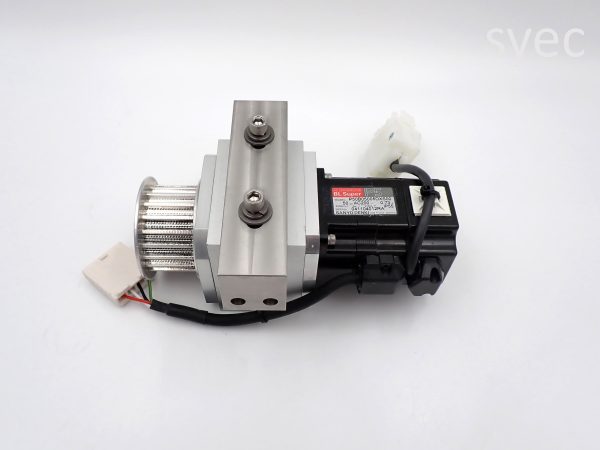 SANYO DENKI MOTOR P50B05005DXS00 WITH GEAR AS-IS：圖片 3